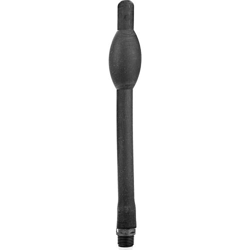 Anal Douche ALL BLACK 27 CM - Flexible and Body-safe