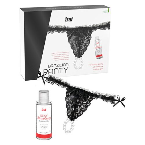 INTT RELEASES Brazilian Panty with Pearls and Lubricant Gel