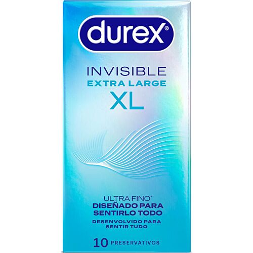 DUREX Invisible XL Condoms for Maximum Sensation