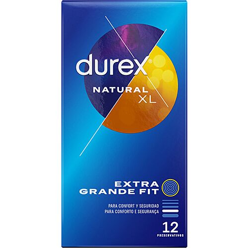 Durex Natural XL Condoms - Extra Comfort Fit