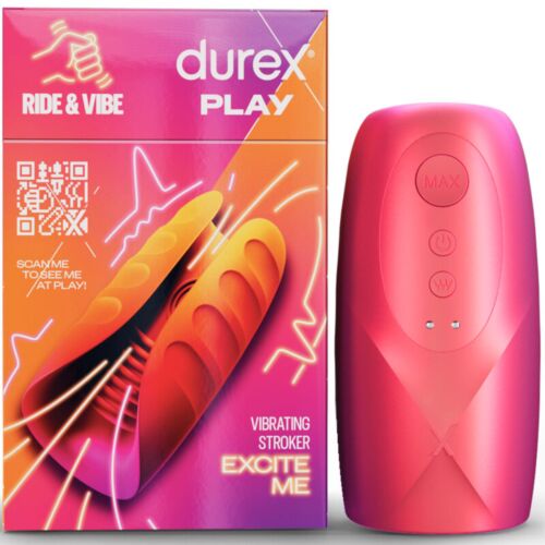 Masturbator Durex Ride & Vibe with Ribbed Interior