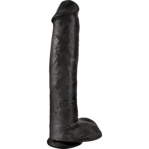 Dildo KING COCK Realistic 38 CM with Testicles