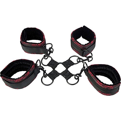 CALEXOTICS Scandal Hog Tie Bondage Cuffs