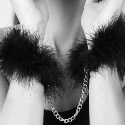 Feather Handcuffs Bijoux Indiscrets - Adjustable Sensation