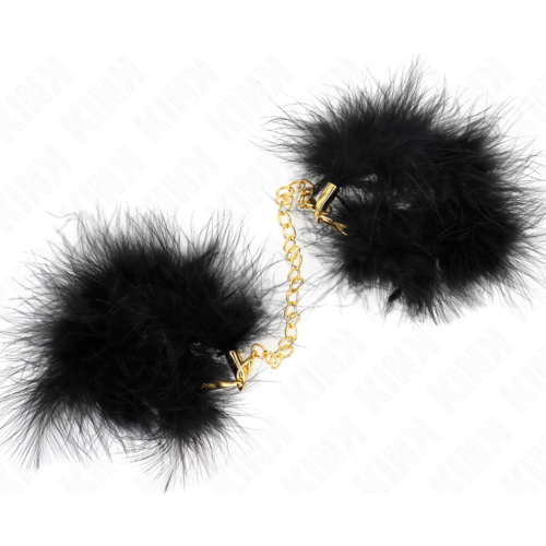 Wrist Restraints KINK Model 2 with Feather Design