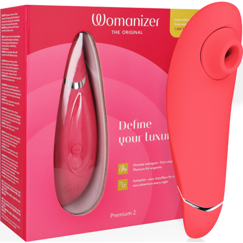 Womanizer Premium 2 Clitoral Stimulator with Pleasure Air Technology