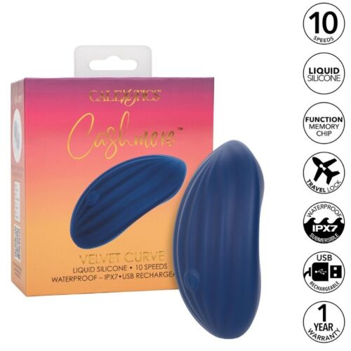 Clitoral Vibrator CALEXOTICS Cashmere Velvet Curve