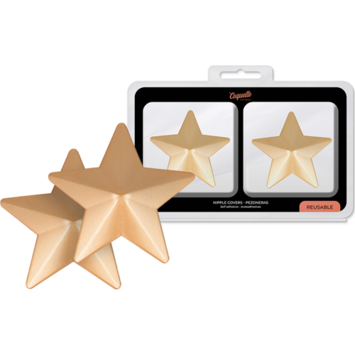 Nipple Covers Coquette Chic Desire Golden Stars