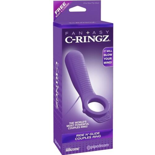 Fantasy C-Ring with Clitoral Stimulator and Remote Control