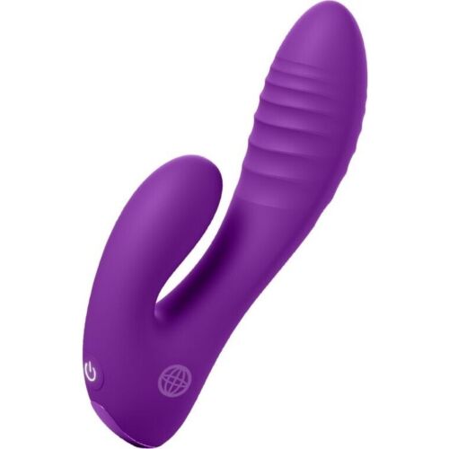 FANTASY FOR HER Secret Lover Double-Spot Vibrator Purple