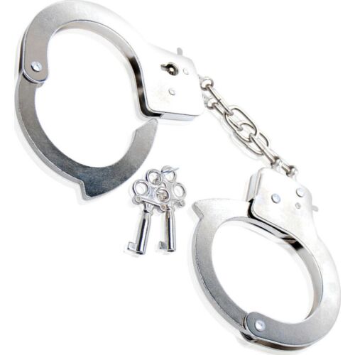 Metal Cuffs Fetish Fantasy Series - Sturdy restraint for couples