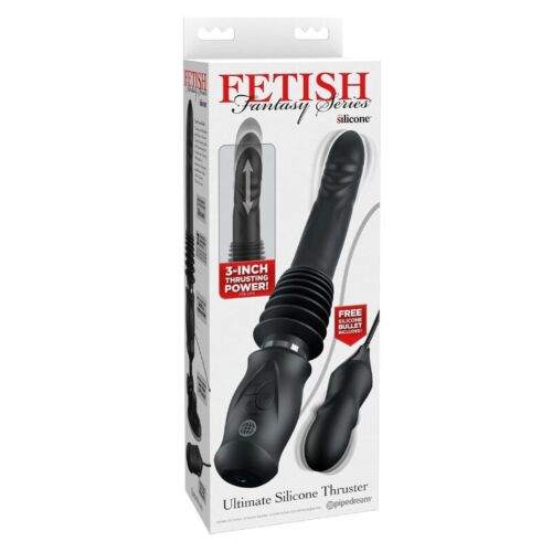 Vibrator FETISH FANTASY SERIES ULTIMATE SILICONE THRUSTER with thrusting action