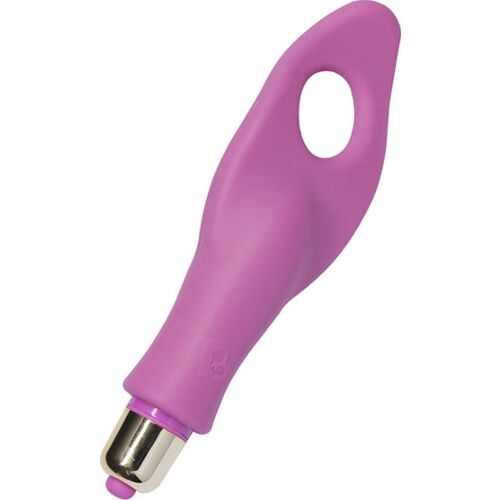 Vibrator Rocks Off Finger Tingles 7 with Flexible Design