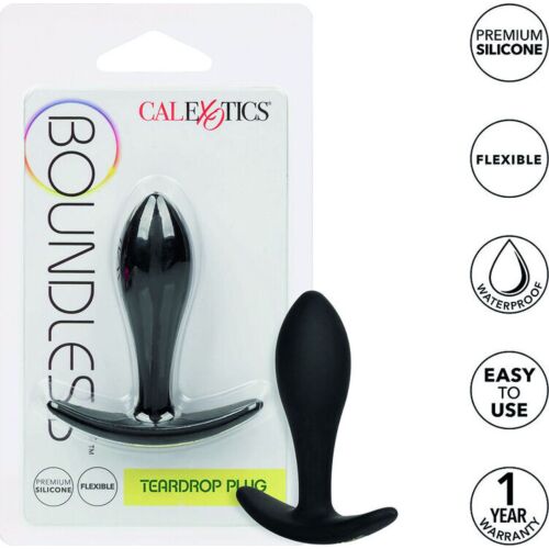 Anal Plug CALEXOTICS Boundless Teardrop with Flexible Design