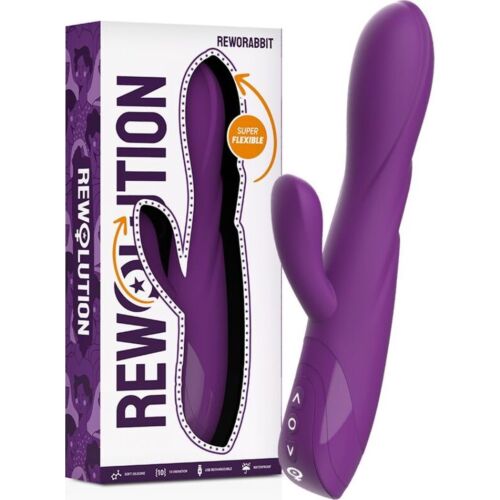 Rewolution Reworabbit Flexible Vibrator for Dual Stimulation
