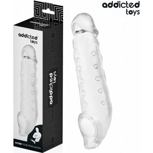 Penis Sleeve Addicted Toys Size M for Enhanced Girth