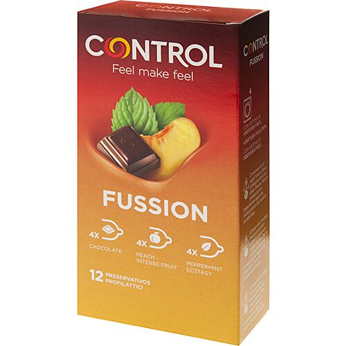 Control Condoms Fussion Mixed Aroma Pack of 12