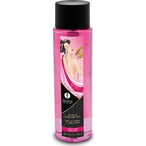 Shunga Bath Gel Frosted Cherry | Gentle on Sensitive Skin