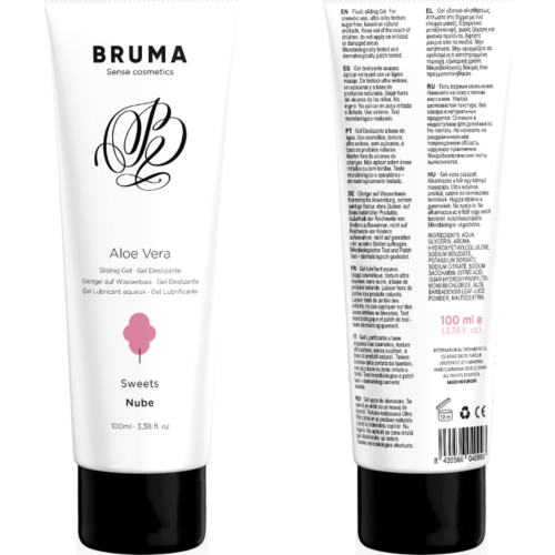 Aloe Vera Glide Gel 100 ML by BRUMA - Hydrating Formula