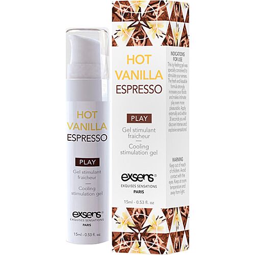 Stimulation Gel Exsens Hot Vanilla Espresso 15ml