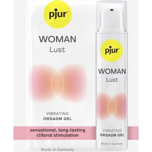 Monodosis Gel Vibrator PJUR Woman Lust para Clítoris