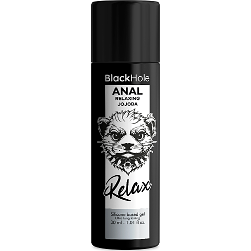 Anal Relaxing Gel Black Hole 30ml with Jojoba for Comfort