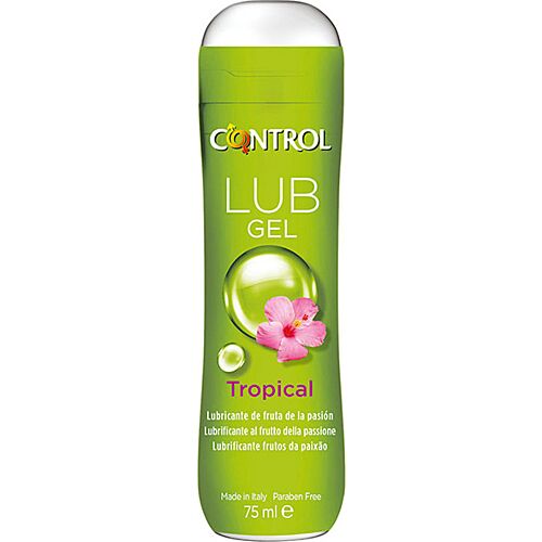 Control Tropical Lubricant 75 ml with Passion Fruit Aroma