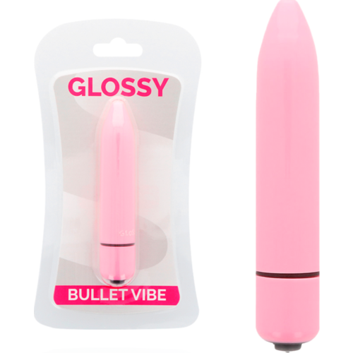 Vibrator GLOSSY Thin Vibe Pink
