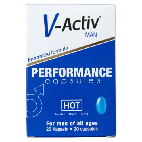 Dietary Capsules HOT V-ACTIV MAN for Male Vitality