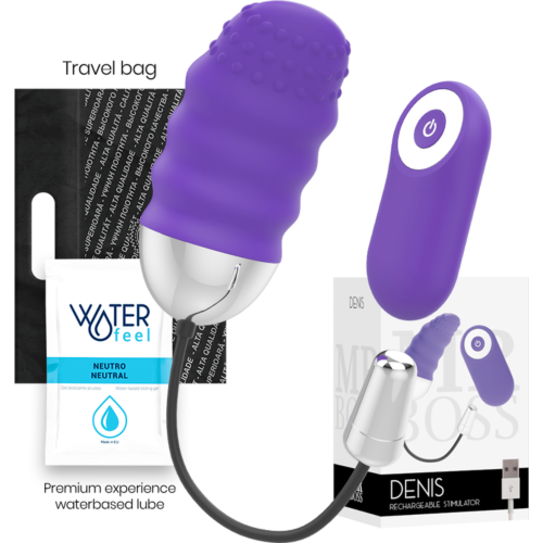 Egg MR. BOSS DENIS with Remote Control and 10 Modes