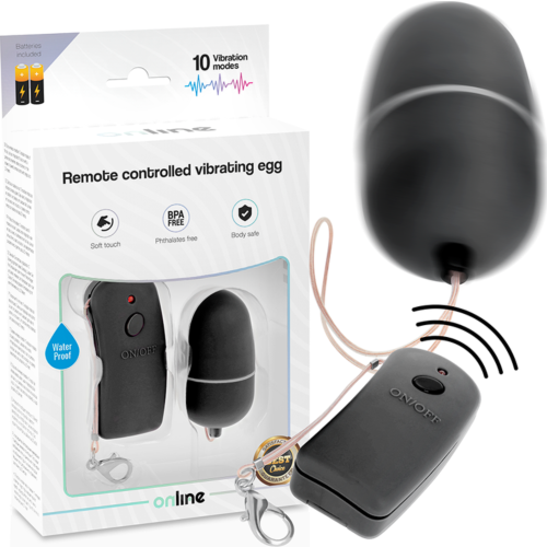 ONLINE Remote Controlled Vibrating Egg