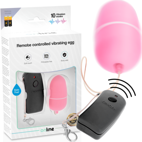 Vibrating Egg ONLINE with Remote Control and 10 Modes