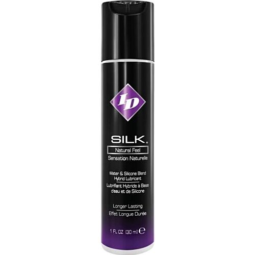 ID SILK Natural Feel Silicone/Water 30ML Lubricant