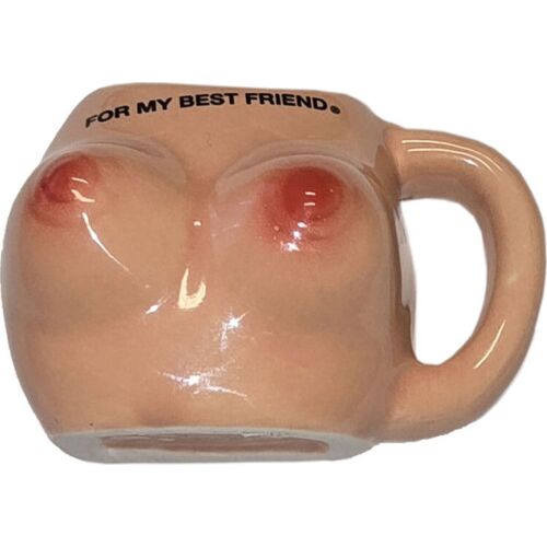 Funny Ceramic Breast Magnet by Diablo Picante