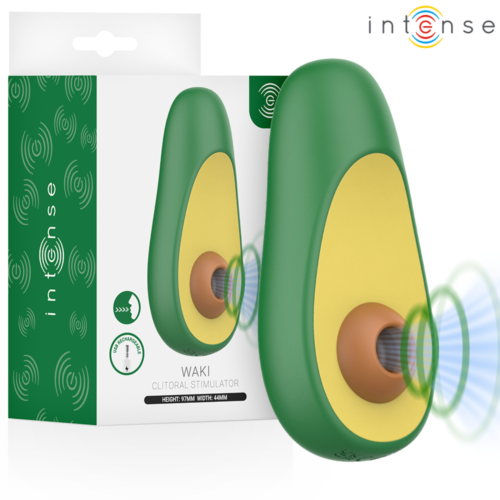 Suction Stimulator INTENSE FUN TOYS WAKI AVOCADO