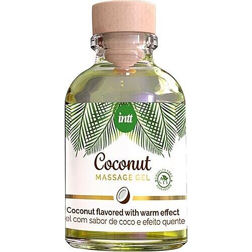 INTT Vegan Coconut Massage Gel with Warming Effect