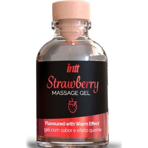 INTT Strawberry Massage Gel with Warming Effect