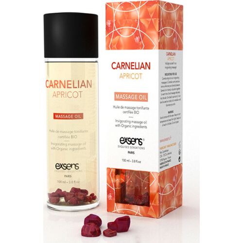 Exsens Invigorating Carnelian Apricot Massage Oil 100 ml