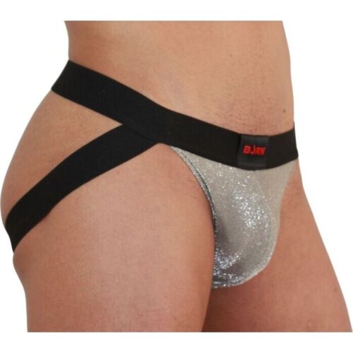 BURN 001 Shiny Jockstrap Size L