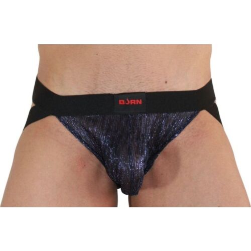 BURN 006 Shiny Jockstrap with Sheer Panels
