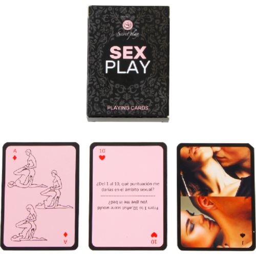 Sex Play Card Game by SECRETPLAY – Bilingual Couples Game