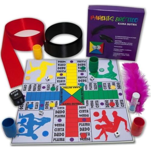 Adult Game Diablo Picante Erotic Parchis for Couples and Friends