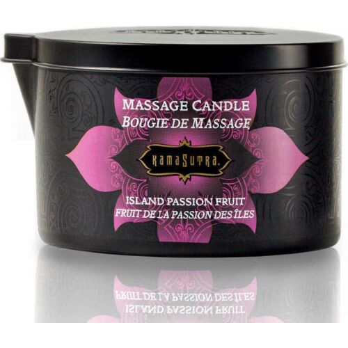 Massage Candle KAMASUTRA Passion Island with Warm Oil