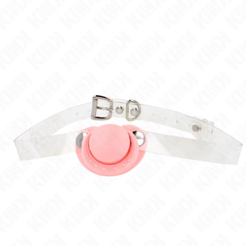 Gag KINK Pink Pacifier Shaped Adjustable Gag
