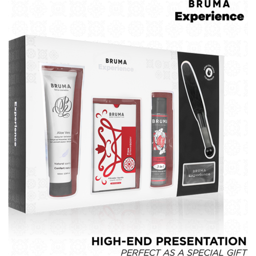 BRUMA XPERIENCE Sweet Strawberry Massage Kit