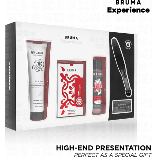 Massage Kit BRUMA XPERIENCE with Stimulating Gel