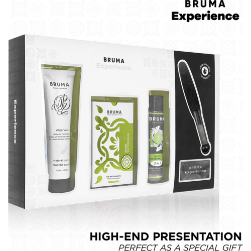 Massage Kit BRUMA XPERIENCE with Warming Gel