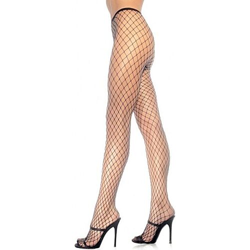 Black Diamond Mesh Pantyhose by Leg Avenue