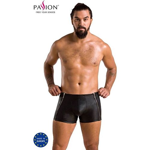 Boxers Passion Men 049 Short Matt Black