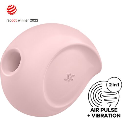 Suction Vibrator Satisfyer Sugar Rush with Dual Motors